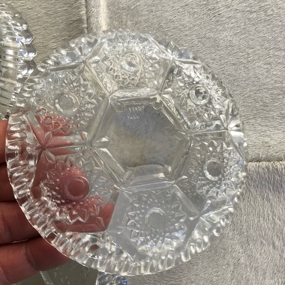 Vintage | 4" Glass Ashtray, Italy - Picture 7 of 13